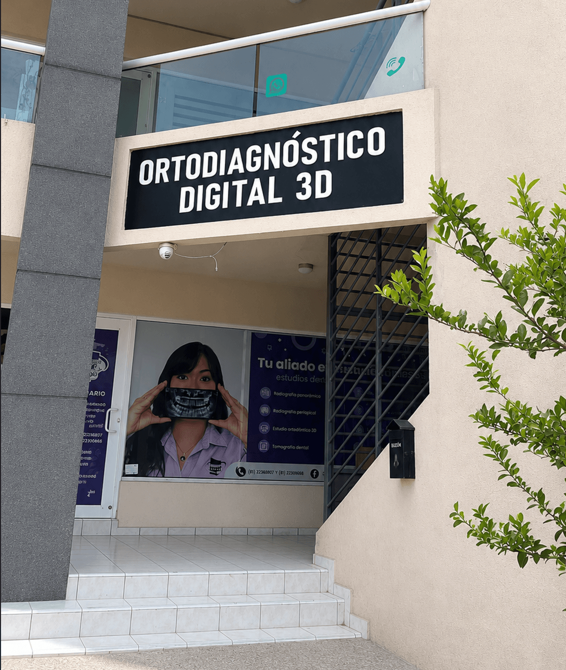 Fachada de Ortodiagnóstico Digital Sucursal Cumbres
